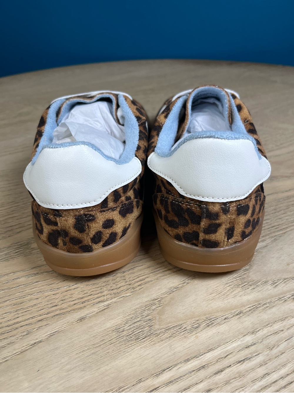 Madden Girl Giia Leopard Print Sneakers Lace Up Casual Shoes Women’s Size 6.5 - Picture 5 of 8